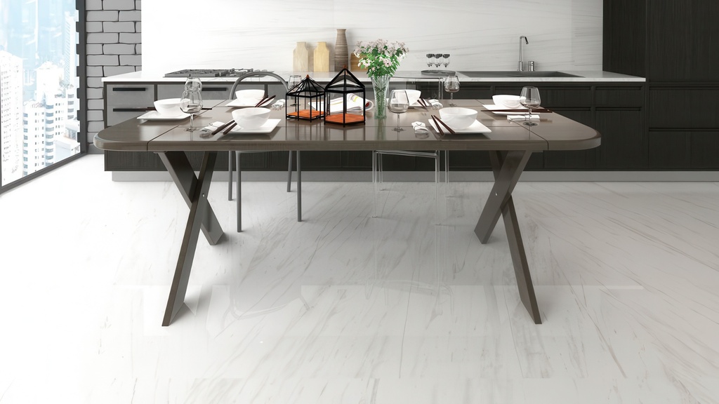 Venezia 24x48 Polished Marble Look Porcelain Tile
