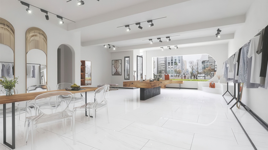 Venezia 24x48 Polished Marble Look Porcelain Tile