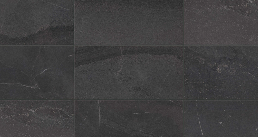 Contemporary Slate 12x24 Matte or Grip Finish Slate Look Porcelain Tile