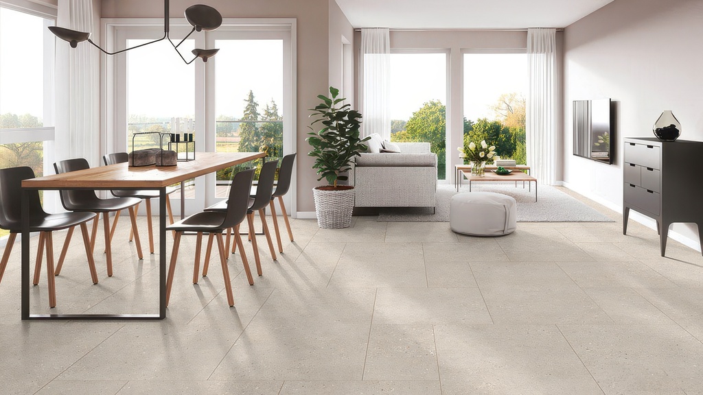 City Sidewalk 12x24 Matte Cement Look Porcelain Tile