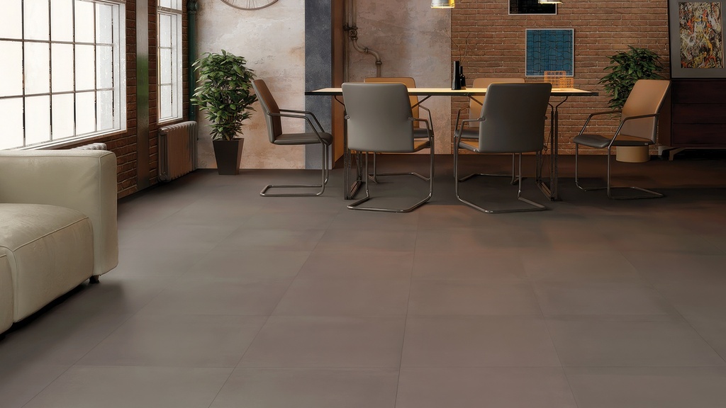 Colossal 12x24 Matte Cement Look Porcelain Tile