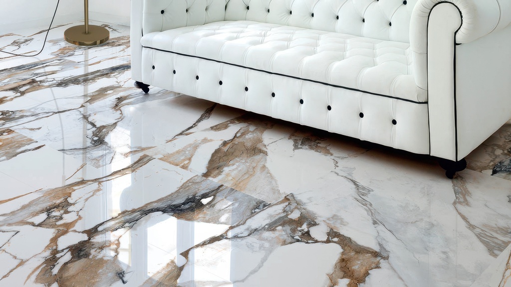 Epic 24x48 Satin or Polished Marble Look Porcelain Tile