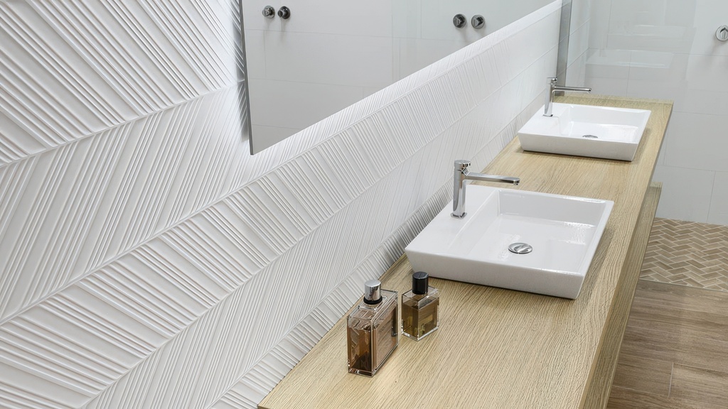 Prestige 12x24 Matte 3D Decorative Ceramic Wall Tile
